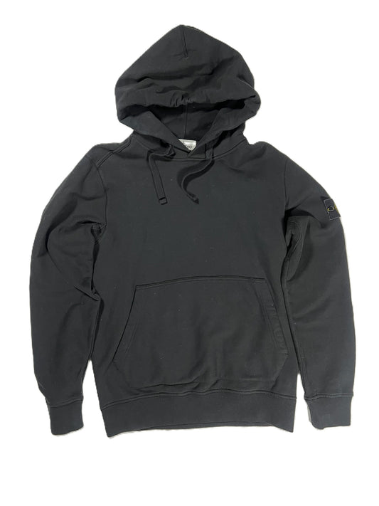 Stone Island Black Hoodie Large