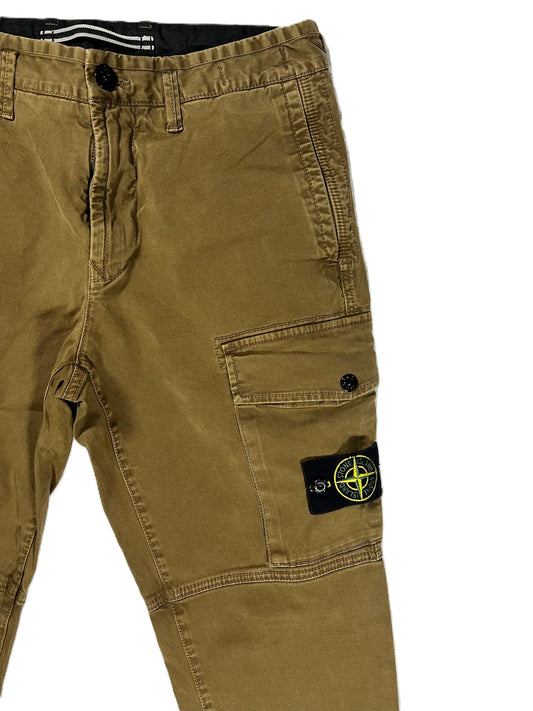 Stone Island Brown Cargo Pants 31W