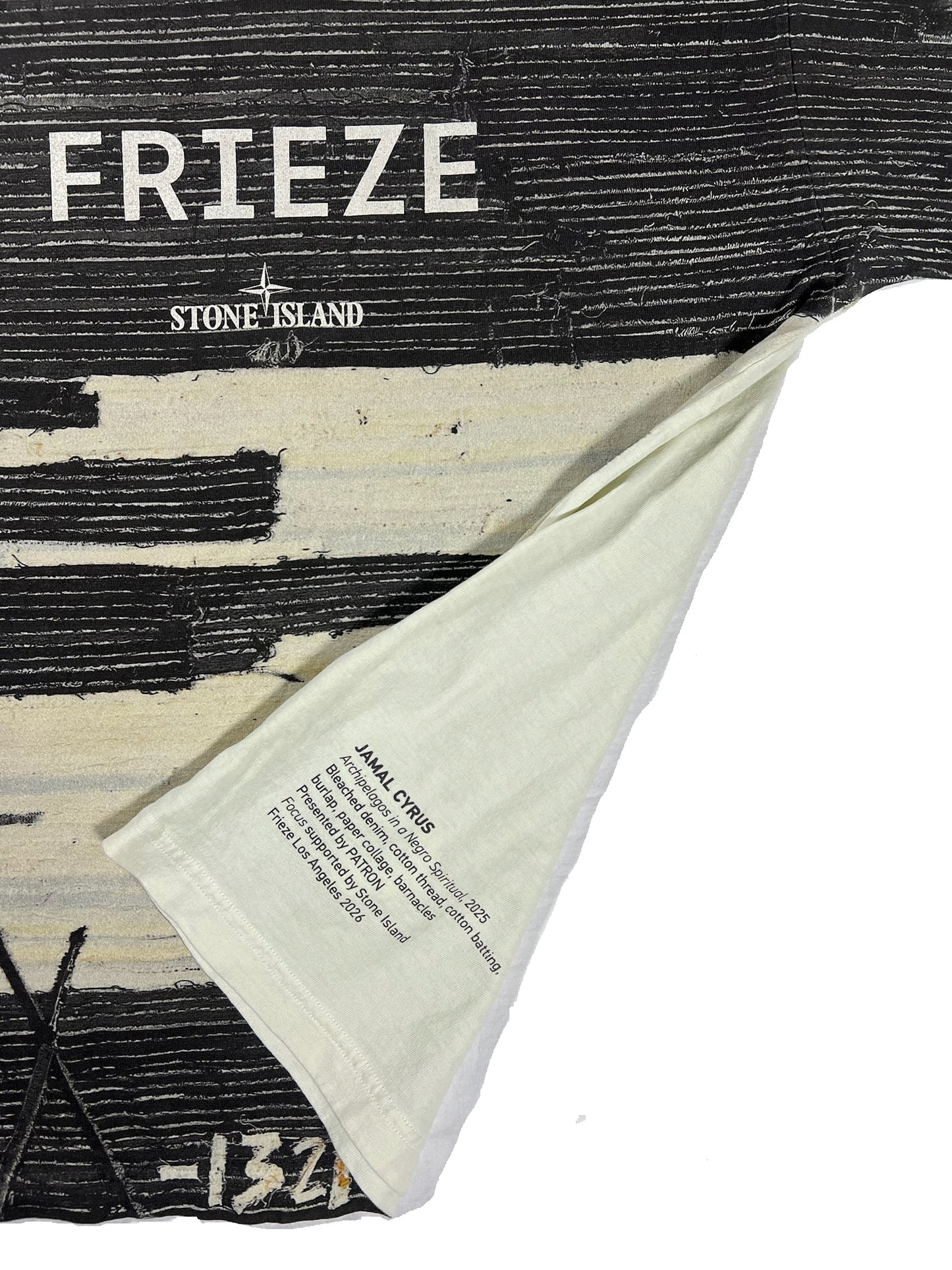 Stone Island x Frieze LA Jamal Cyrus "Archipelagos in a Negro Spiritual" Small